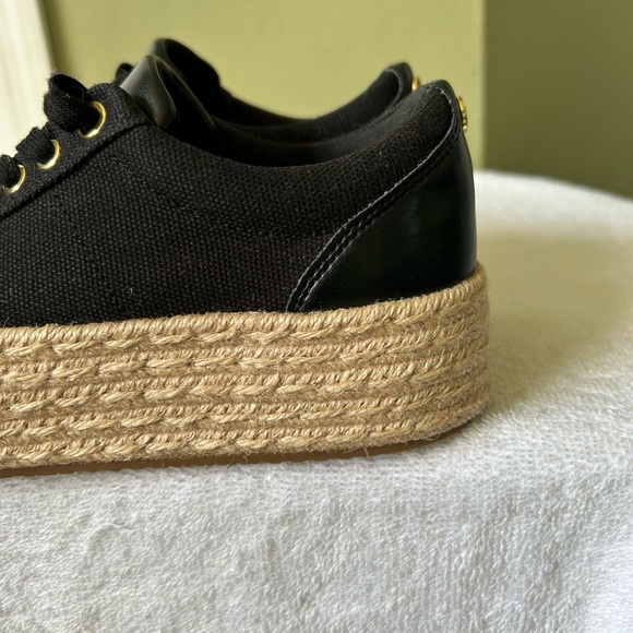Michael Kors Black Espadrille Casual Shoes Sz 5 - Picture 8 of 14